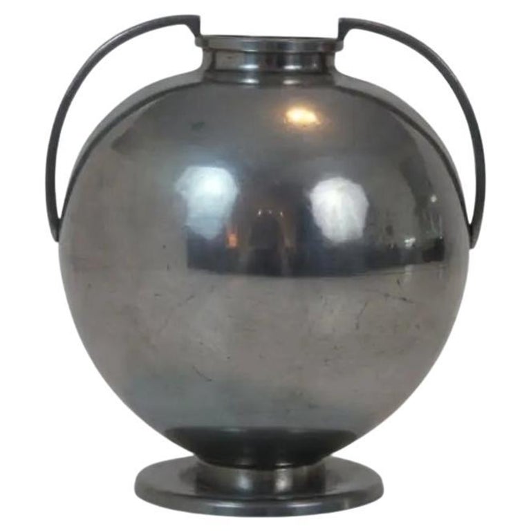 Pewter Vase - GAB Tenn - Art Deco, 1937