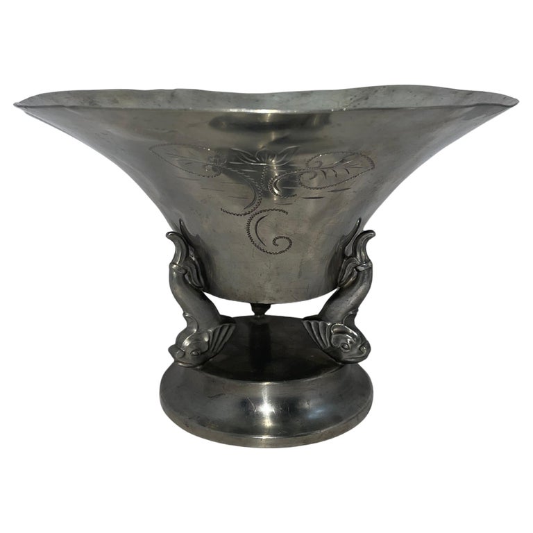 GAB Pewter - Decorative Centerpiece - Swedish Modern 1930's