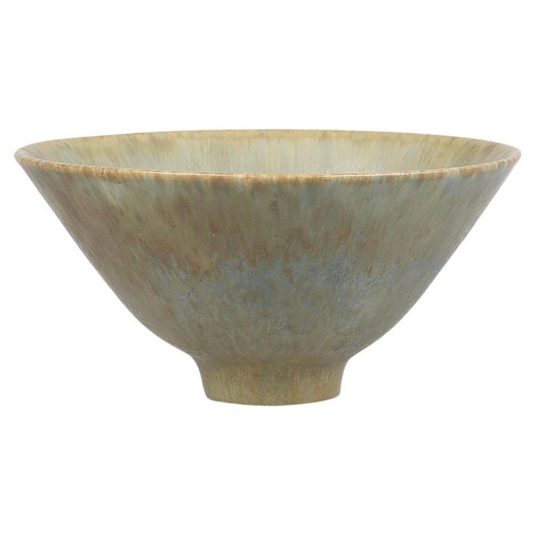 Carl-Harry Stålhane SHX Stoneware Bowl, Rörstrand, Sweden, 1950s