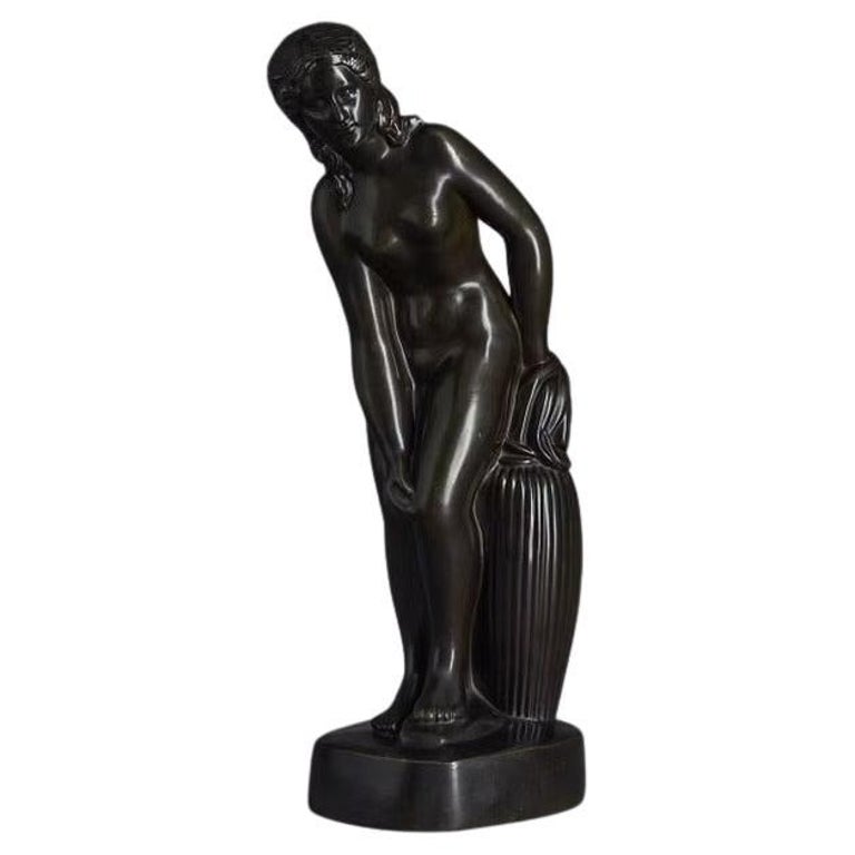 Just Andersen, Art Deco - Sculpture of a women 1930's