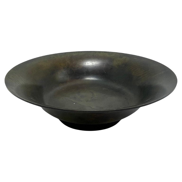 Bronze Bowl - Kromo Metal Denmark 1930's