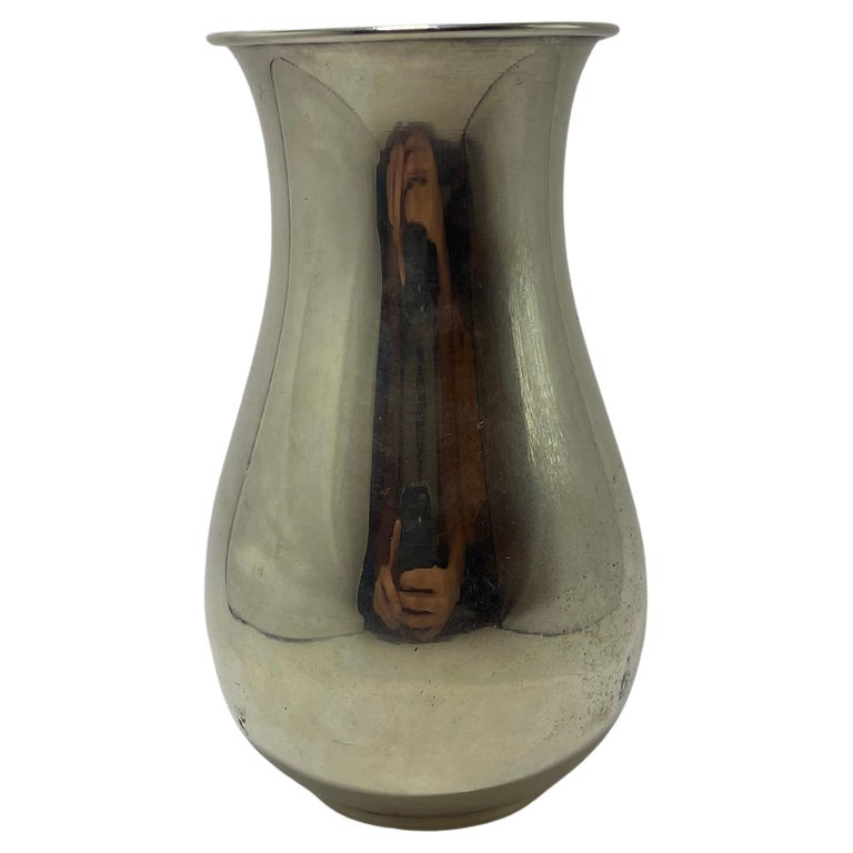 FAK - Silver plated vase - Scandinavian modern - Sweden 1930's