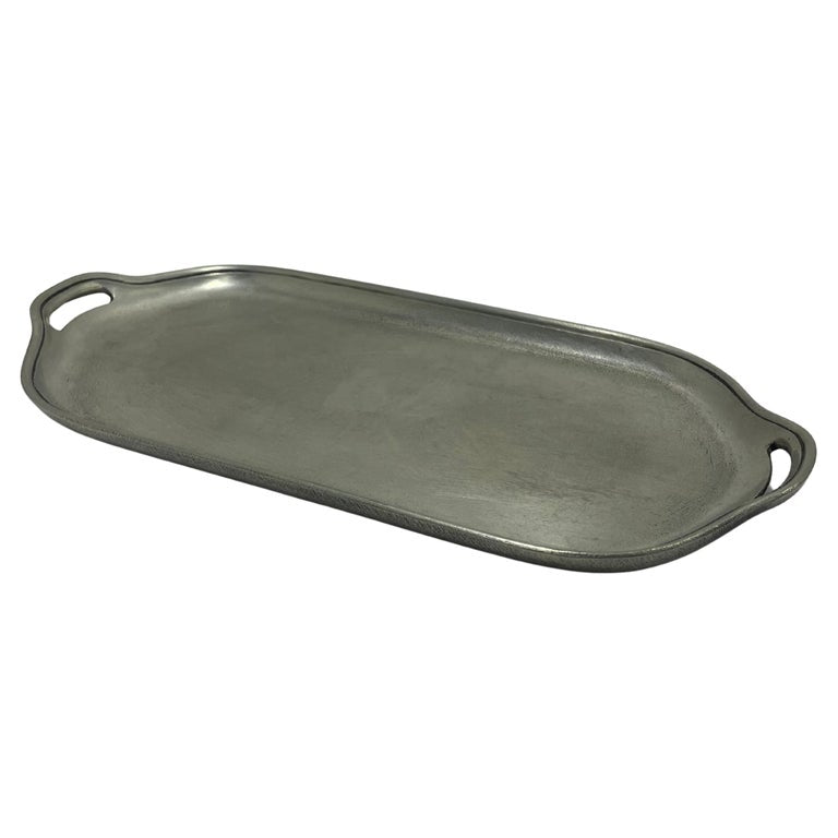 Schreuder & Olsson Swedish Pewter Serving Tray 1950's