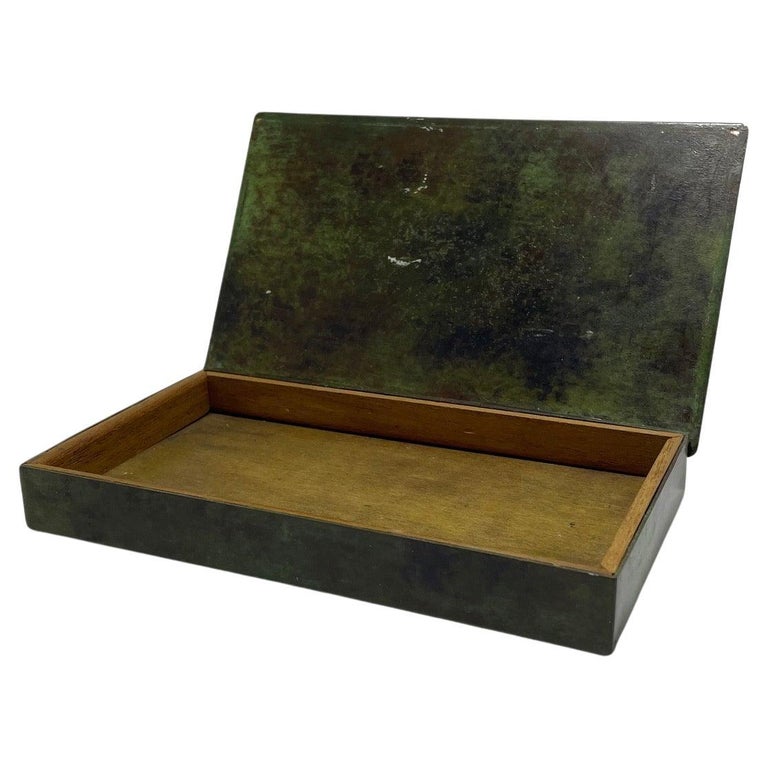 Light bronze box - Swedish, Art Deco - 1930's