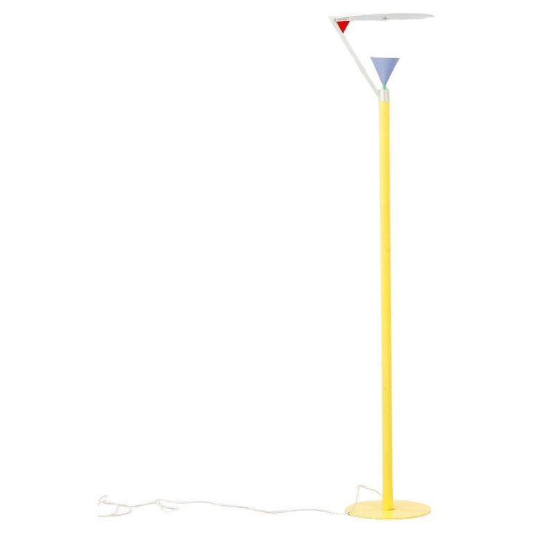 Postmodern "Halo" Floor Lamp by Olle Anderson, Sweden, 1980s