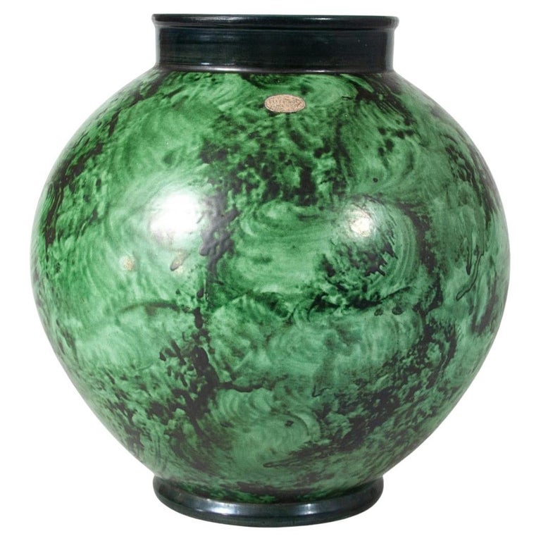 Nittsjö Sweden, Erik Mornils - Ceramic Vase Swedish modern