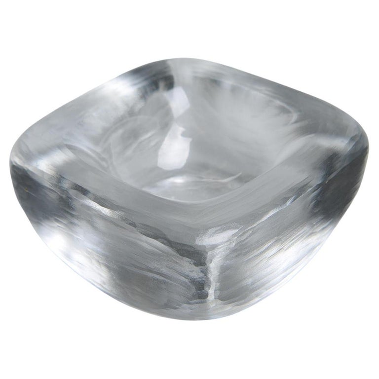 Clear Glass Bowl by Vicke Lindstrand for Orrefors