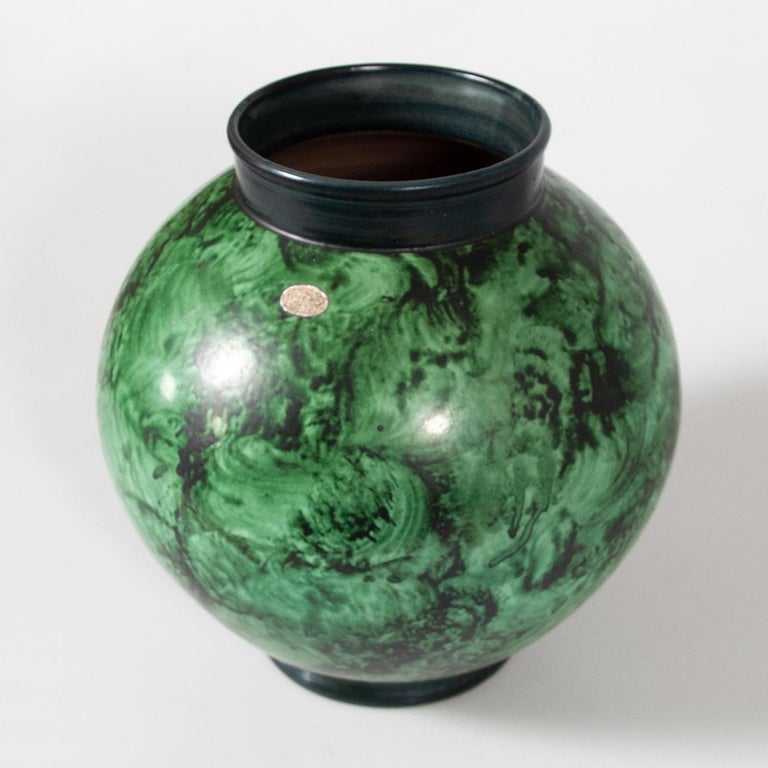 Nittsjö Sweden, Erik Mornils - Ceramic Vase Swedish modern