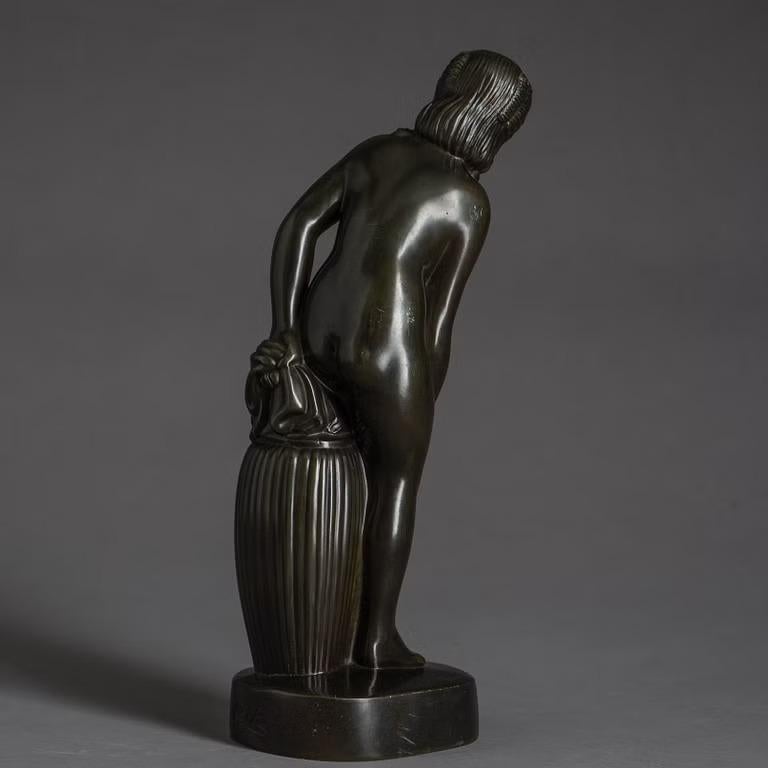 Just Andersen, Art Deco - Sculpture of a women 1930's