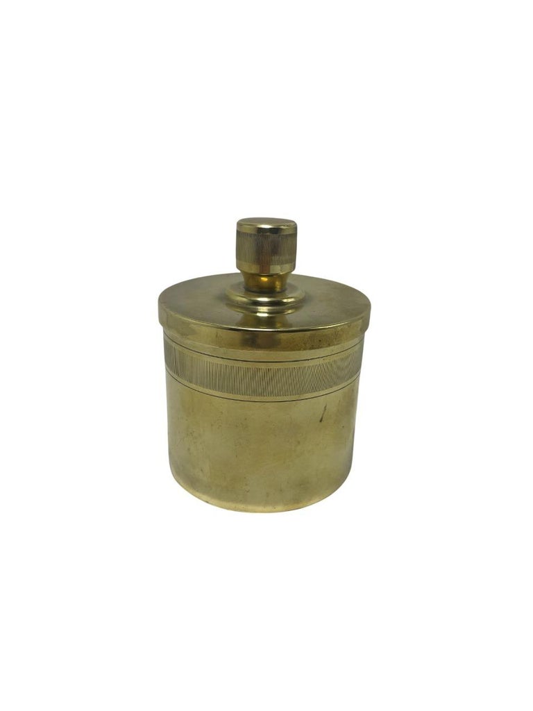 J.L.H. Bronze Lidded Bowl, Sweden, 1930s
