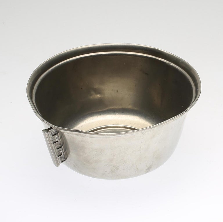 Pewter Bowl - Nude Relief by Nordiska Juvelaktiebolaget, Sweden 1937