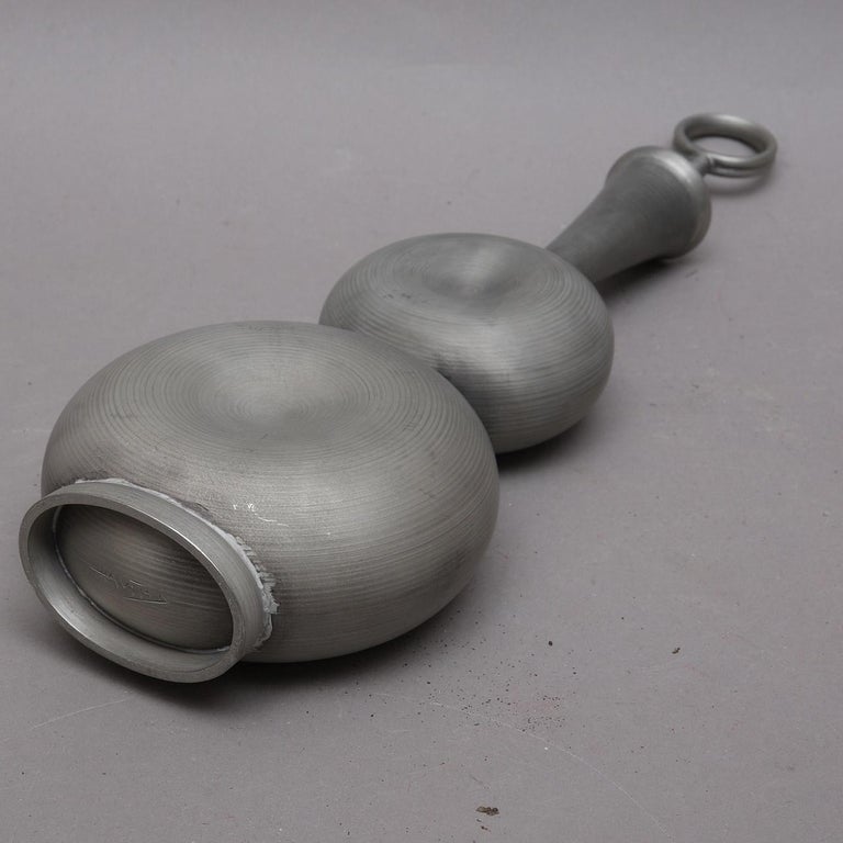 Pewter Bottle Sculpture by Gunnar Havstad, Norway, 1950s