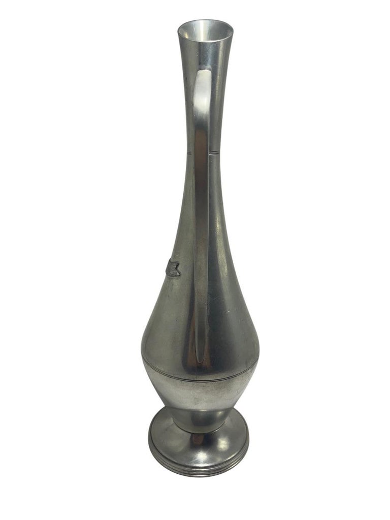 GAB - Tall pewter vase - Swedish Modern 1940's
