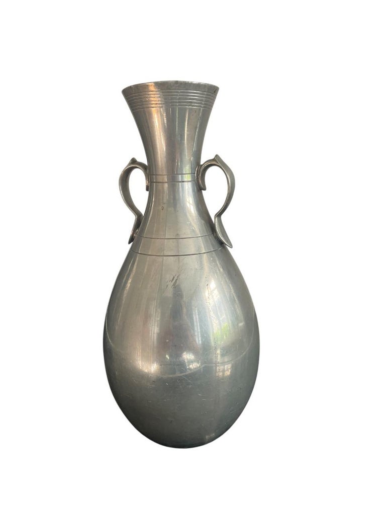 Art Deco Pewter Vase, Guldsmedsaktiebolaget (GAB), 1933