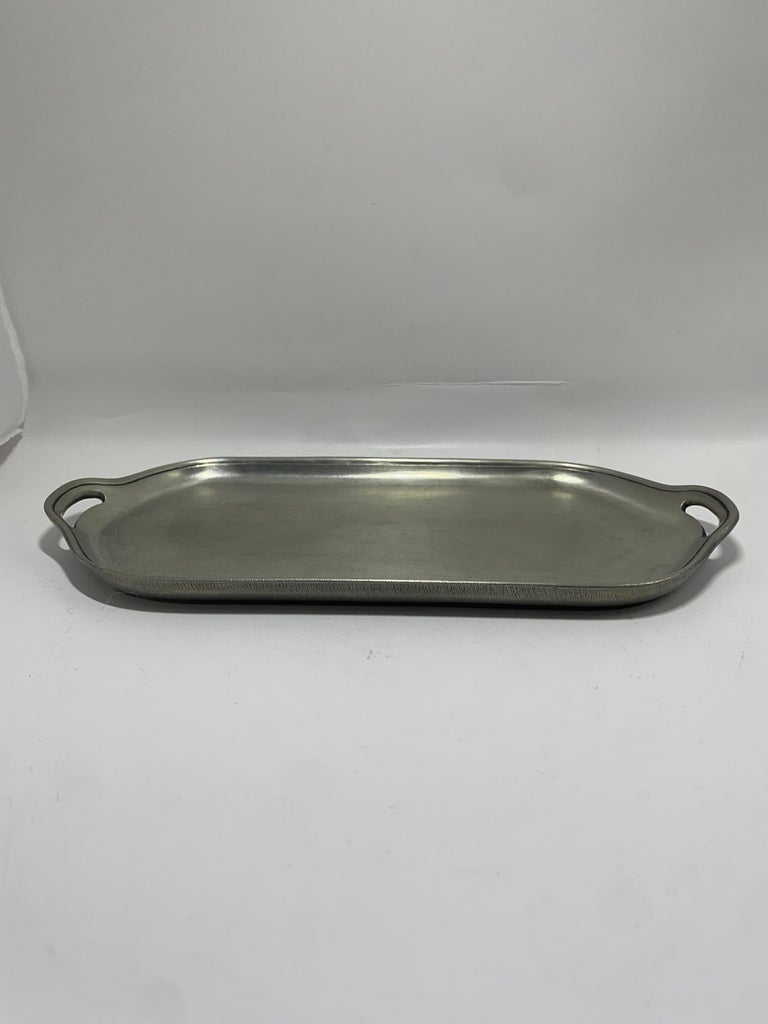 Schreuder & Olsson Swedish Pewter Serving Tray 1950's
