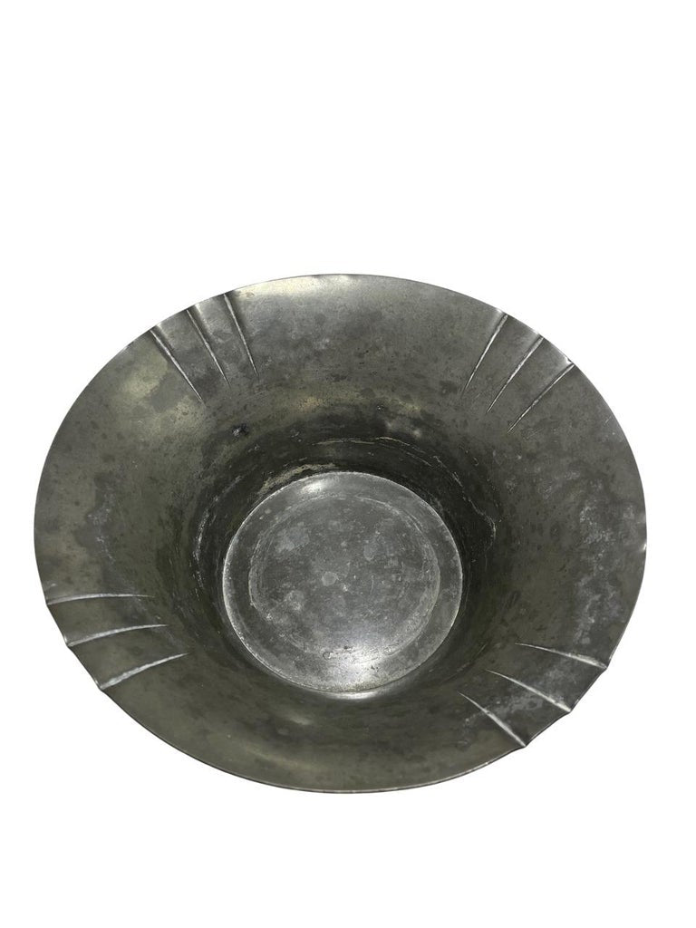 Pewter Bowl by CG Hallberg, Sweden, 1931