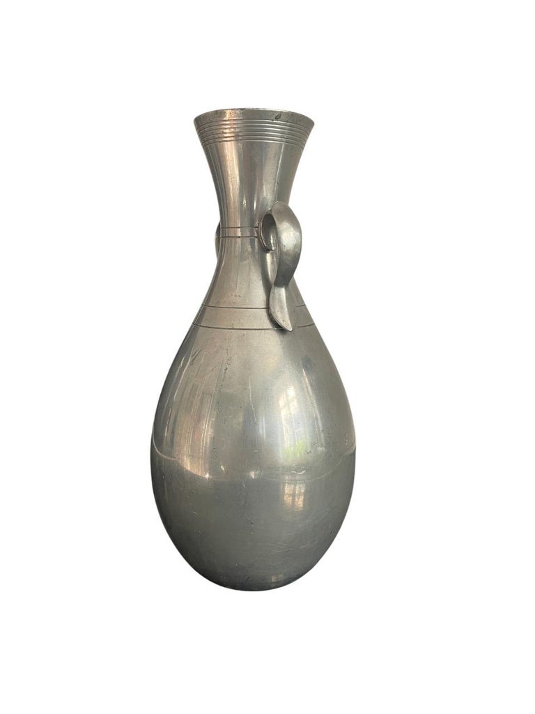 Art Deco Pewter Vase, Guldsmedsaktiebolaget (GAB), 1933
