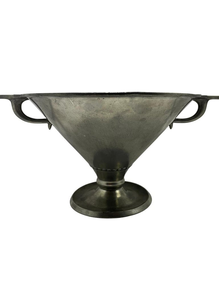 Edvin Ollers Pewter Bowl, Sweden - Antique - 1907