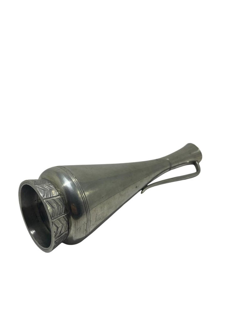 Pewter Vase by GAB, 1966 – Scandinavian Modernist Pewter