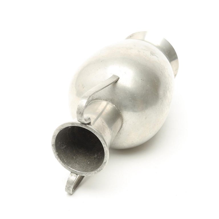 Pewter Vase for FAK, Art Deco, Sweden, 1935