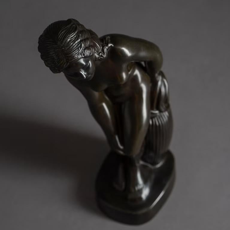 Just Andersen, Art Deco - Sculpture of a women 1930's