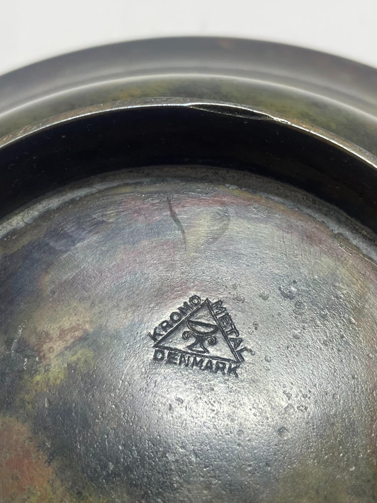 Bronze Bowl - Kromo Metal Denmark 1930's