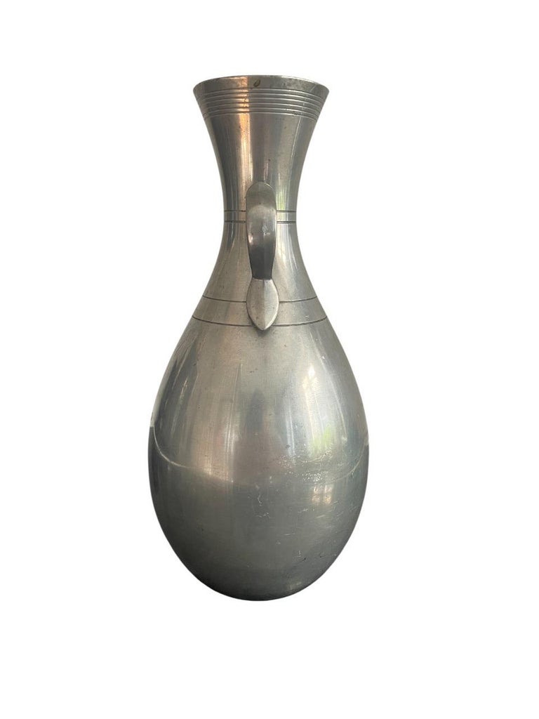 Art Deco Pewter Vase, Guldsmedsaktiebolaget (GAB), 1933