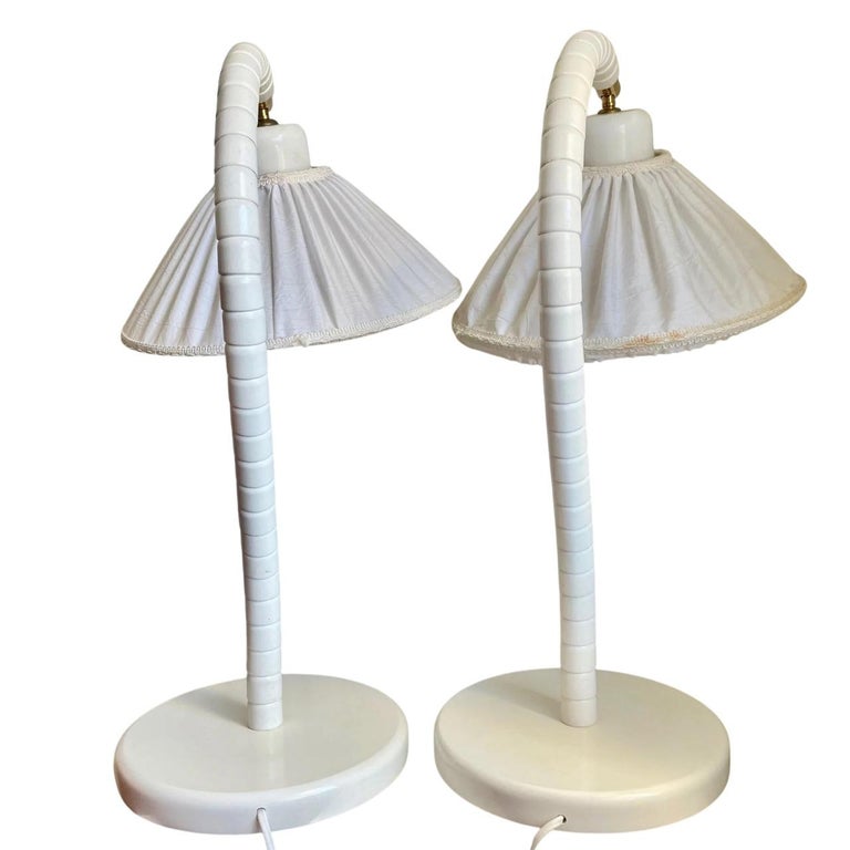 Markslöjd - Mid-Century pair of table lamps, Sweden 1970's