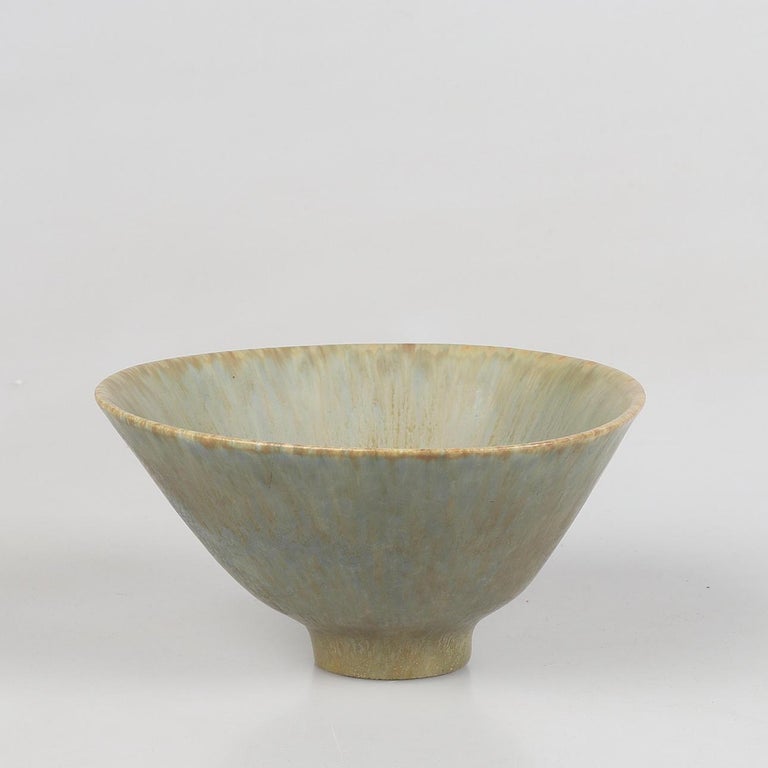 Carl-Harry Stålhane SHX Stoneware Bowl, Rörstrand, Sweden, 1950s