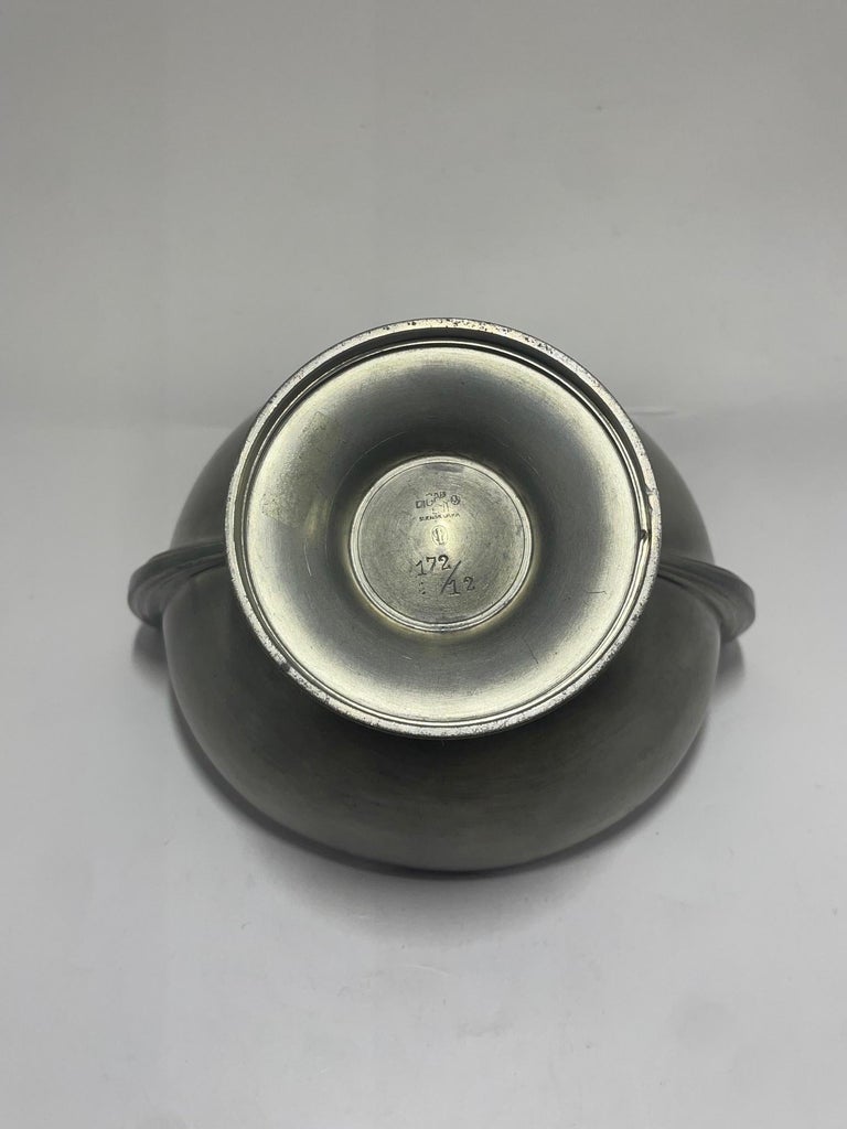 GAB Pewter bowl - 1937