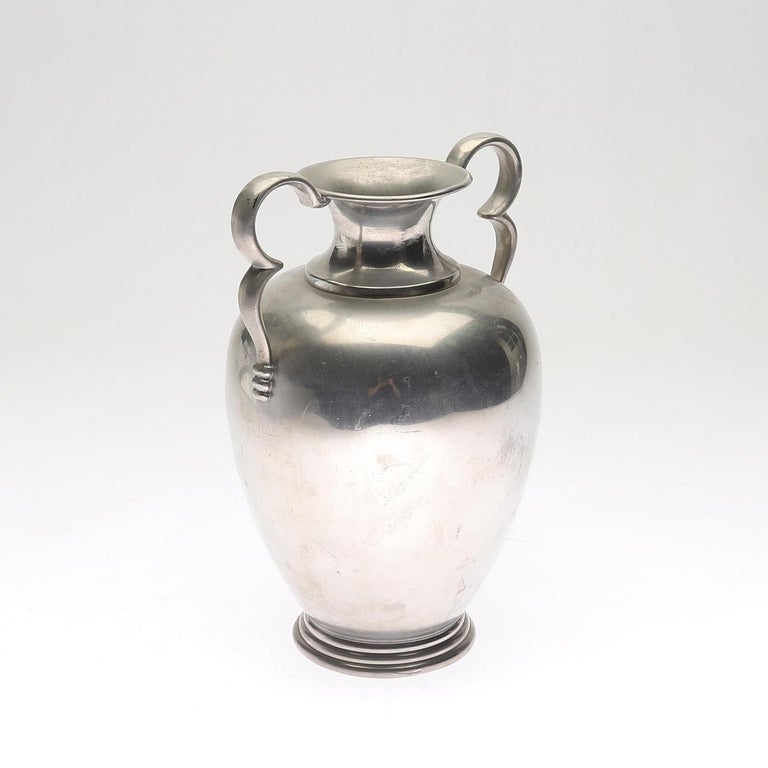 Pewter Vase - Ernst Svedbom, Svenskt Tenn 1960's