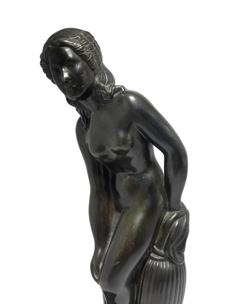 Just Andersen, Art Deco - Sculpture of a women 1930's
