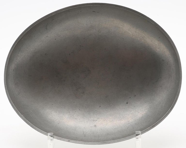 Schreuder & Olsson Sculptural Pewter Bowl, Sweden, 1972  7 of 7
