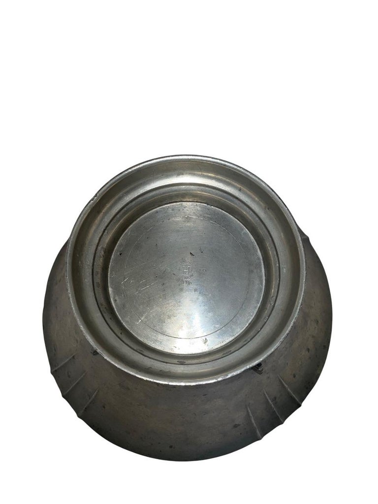 Pewter Bowl by CG Hallberg, Sweden, 1931