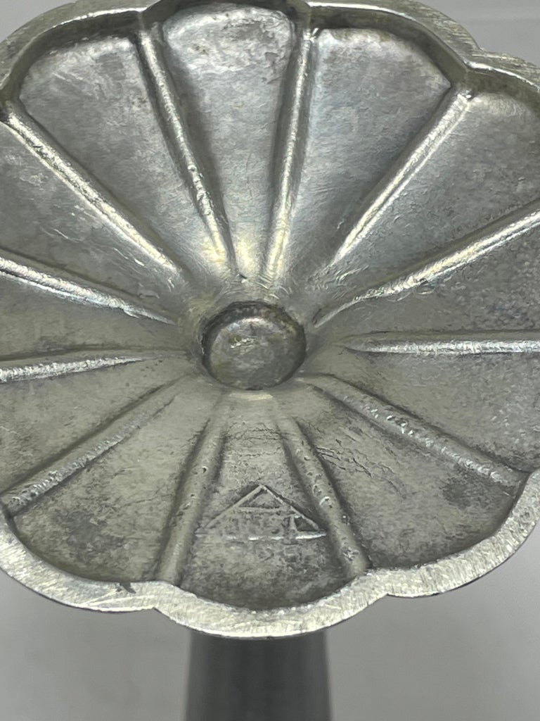 Just Andersen Art Deco Pewter Vase, Denmark, 1930s