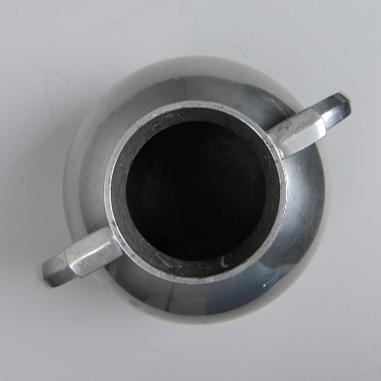 Pewter Vase by Folke Arström for GAB, Sweden - 1930s