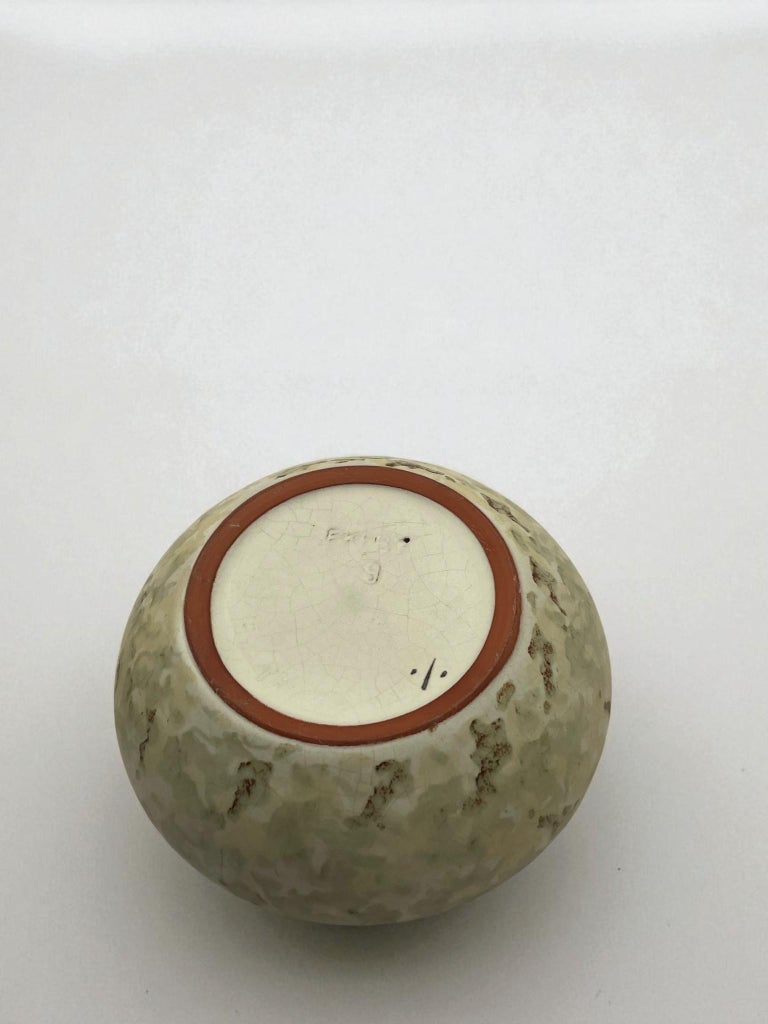 Anna-Lisa Thomson for Upsala-Ekeby, Lidded Ceramic Bowl, Sweden 1930's