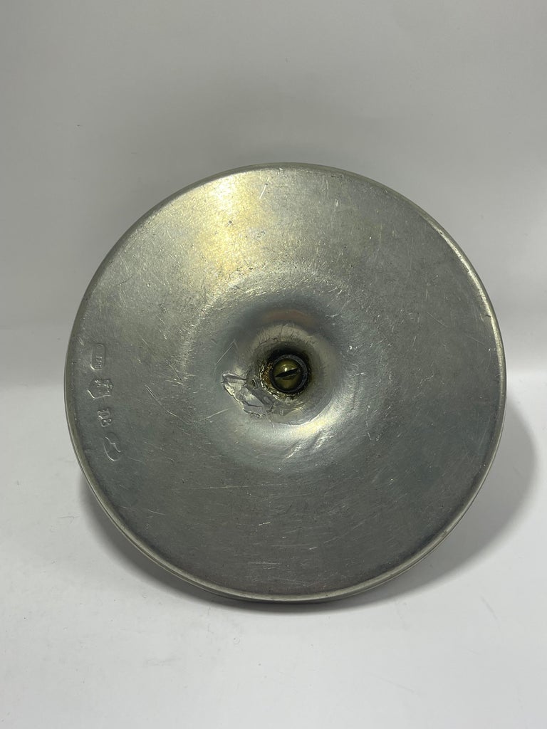 Edvin Ollers Pewter Trays with Figurine Finial – Sweden, 1928