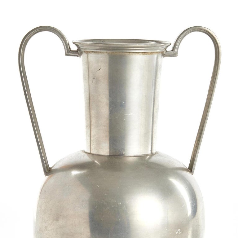 Pewter Vase for FAK, Art Deco, Sweden, 1935