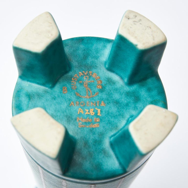 Argenta Vase by Wilhelm Kåge for Gustavsberg, Sweden, 1940s