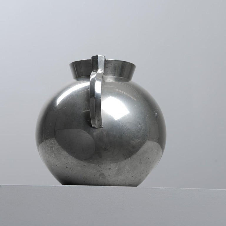 Pewter Vase by Folke Arström for GAB, Sweden - 1930s