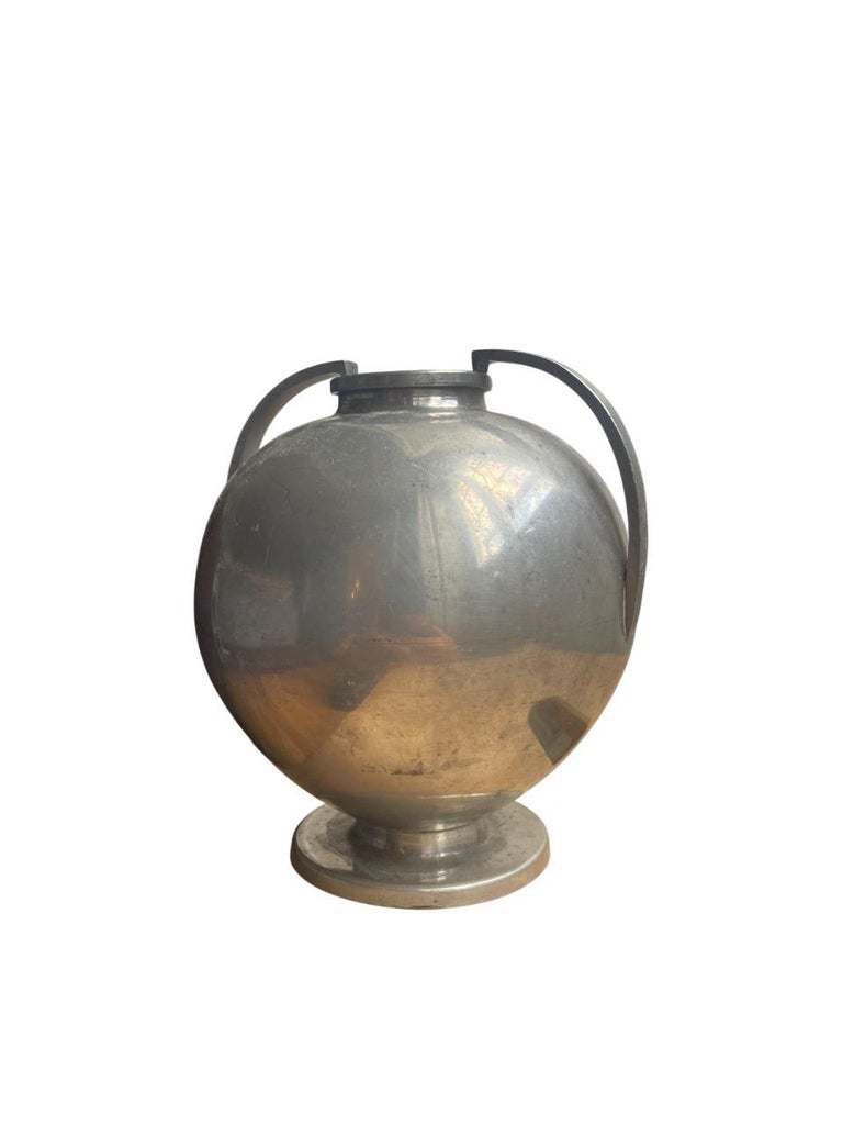 Pewter Vase - GAB Tenn - Art Deco, 1937